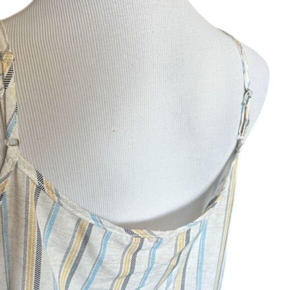 Womens PS Love Twist Front Button Down Sleeveless Top - Sz L - Picture 3 of 3